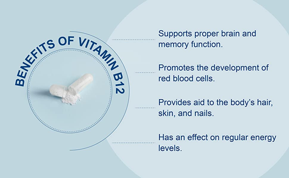 Organic Vitamin B12 Methylcobalamin Supplement,Vitamin B12 Capsules